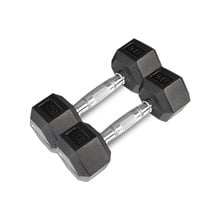 8 Piece Cortex 56kg Hex Fixed Dumbbell Set